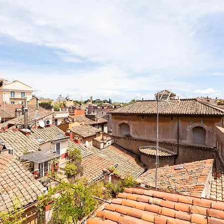 Lägenhet Exclusive View Trastevere Terrace