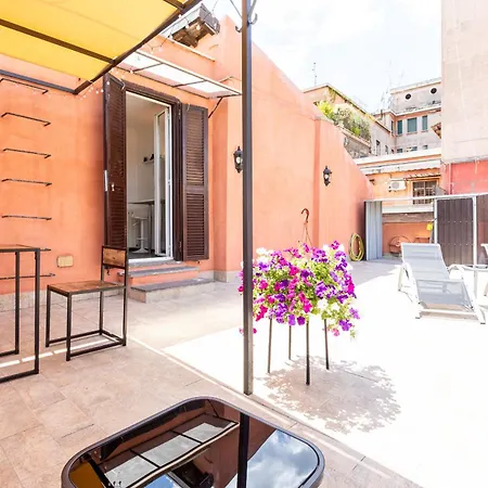 Exclusive View Trastevere Terrace アパート