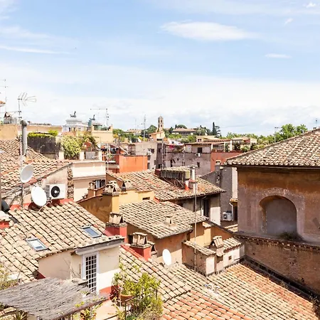 アパート Exclusive View Trastevere Terrace